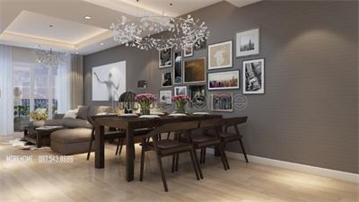 Mẫu thiết kế căn hộ chung cư đẹp- cao cấp- sáng tạo