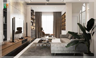 Mẫu thiết kế nội thất chung cư đẹp, ấn tượng| Design by Morehome