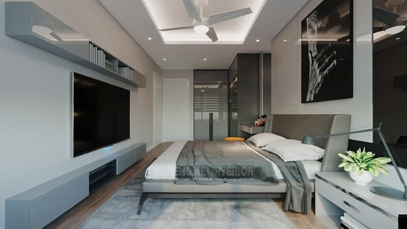 Giường ngủ chung cư hiện đại Giường ngủ chung cư hiện đại