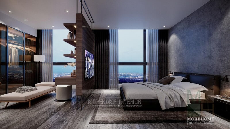 Giường ngủ chung cư hiện đại Giường ngủ chung cư hiện đại