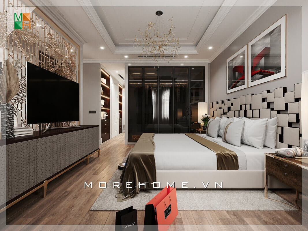 Mẫu thiết kế phòng ngủ cao cấp, hiện đại cho chung cư đẹp, biệt thự, nhà phố. Thiết kế phòng ngủ biệt thự