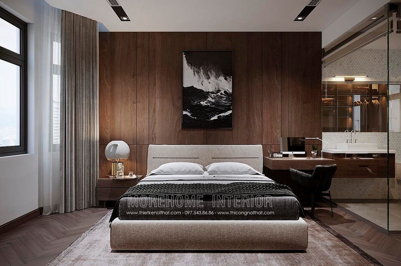 Thiết kế nội thất phòng ngủ hiện đại