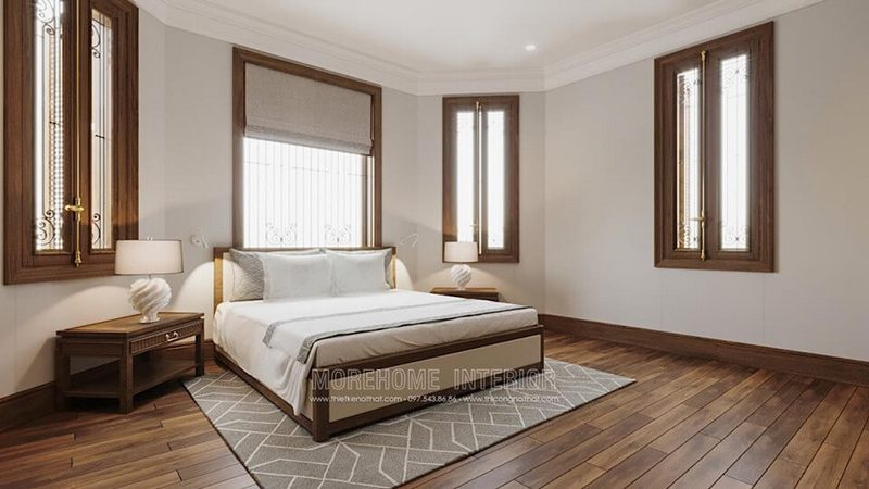 Mẫu tap đầu giường nhỏ đẹp được làm từ gỗ tự nhiên.